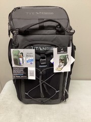 Titan PRO 26-Can Backpack Cooler Black