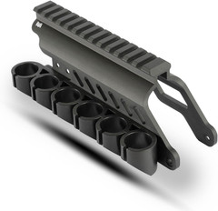 Side Saddle Shotgun Shell Holder V2 | Compatible with Mossberg 590/Shockwave Ser