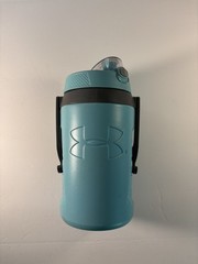 UNDER ARMOUR PLAYMAKER JUG 64oz. INS. WATER BOTTLE W/BUILT IN HOOK, Teal