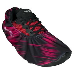 KR Strikeforce Flexx Red Scratch Bowling Shoe Covers One Size Fits Most