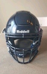 Riddell Speedflex Football Helmet Black Medium 2024 R41195 Used Only 1 Season