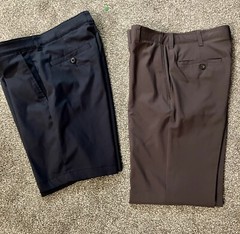 Ben Hogan Lot 2 Golf Pants Shorts 30 Navy Gray Stretch Men’s
