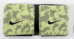 Nike Swoosh Wristbands Adult Dri-Fit Lt Liquid Lime/Light Army/Black