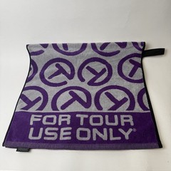 Scotty Cameron Dancing Circle T Golf Towel – Purple/Gray 2025 Mardi Gras