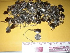 20 NEW NICKEL BEETLE / JIG SPINNERS SAVE $ MAKE YOUR OWN sz 1
