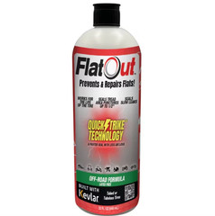 Flat Out Off-Road Tire Sealant Punctures Industrial Repair 32oz. ATV UTV