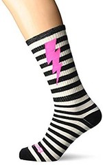 Socks – SockGuy – 8″ Wool Crew Lightning S/M Cycling/Running NEW