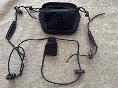Shaw STYLE Brain Pouch Black Tactical Helmet Pouch