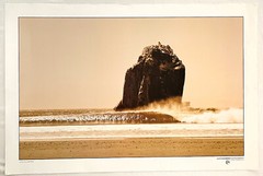 Surf Poster- La Roca Bruja- Costa Rica- photo-Aaron Chang