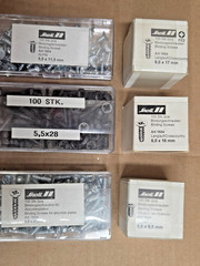 Ski Binding Screws Pack of 100 – 5.5 x 9.5mm SNOLI Austria