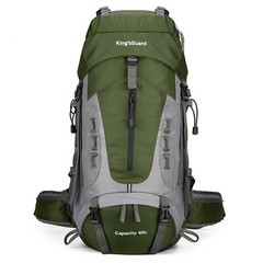 King’sguard 60l Hiking Backpack Large Waterproof Camping Backpack For Men And Wo