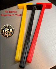 Rugged Obsidian 9 – Baffle Alignment Rod Suppressor tool silencer assembly