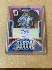 Panini 2026 Prizm World Cup Global Graphs auto red 07/49 GG-CT Carlos Tevez
