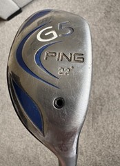 Ping G5 4 Hybrid 22* Aldila NV Stiff Flex 85g Graphite Shaft RH | 39.5 inches