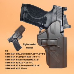 MP9 M2.0 Holster w/ Belt Clip Fit Smith & Wesson S&W MP 40 9 10 MP40 M&P10 M2.0