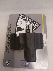 DSG Arms Vertical Holster Glock 21,21SF RH Black Kydex.