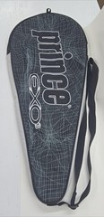Prince EXO3 Tennis Racquet Cover Case Black White Full Zip Padded Protection