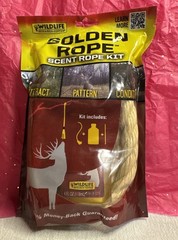 Wildlife Research Center GOLDEN ROPE™ SCENT ROPE KIT 1-30” Deer Scent Rope 391