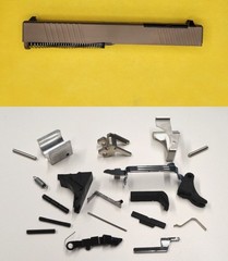 Glock 17 Complete FDE Slide w/ LPK fits Glock 17 Gen 3 – 9mm