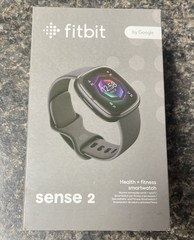 NEW! Fitbit Sense 2 – ECG, Heart Rate, GPS – Shadow Grey/Graphite – S & L Bands