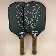 2 PACK Bison Paddles Pickleball Paddles UNTAMED Raw Carbon Face Foam Inject NEW!