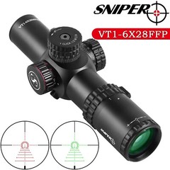 Sniper VT1-6×28 FFP First Focal Plane Compact Rifle Scope 35mm Tube See VIDEO