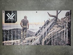 NEW Vortex Optics Wilderness Hunting Vinyl Banner | 6 Metal Grommets | 2′ by 4′