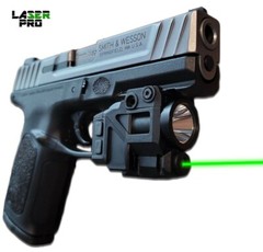 Green Laser Sight + LED Light: S&W SD9VE M&P 9mm M2.0 MP 22 5.7 MP9 2.0 40 10mm