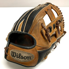 Wilson Wannabe Hero Infielder Glove 11.25 RHT LH RHH27T Tan/Black JAPAN Limited