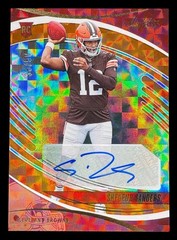 2025 Panini Absolute Football -Rookie Auto Shedeur Sanders #177 #/50