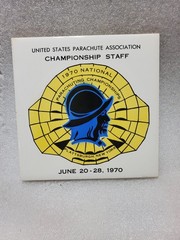Vintage United States Parachute Association 1970 National Championships USPA
