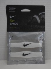 Nike Dri-Fit Bicep Bands Adult Unisex White/Black One Pair