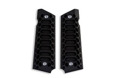 1911 FULL SIZE Grips Government/Commander «Cobra» BLACK Finish