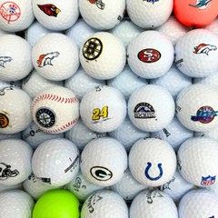 36 Pro Sports Logo Bulk Used Golf Balls 5A Quality FREE SHIPPING!