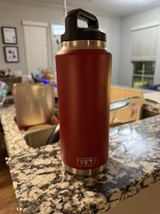 YETI Rambler 36oz Bottle w/ Cap Harvest Red, Fall 2021, Discontinued Color