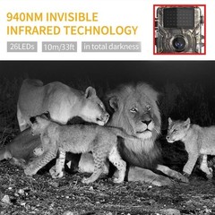 Trail Camera Game Camera Motion Activated 1920x1080P 12MP 1080 Deer Camera