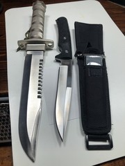 SURVIVAL KNIVES MYERCO BY BLACKIE COLLINS AND UNKNOWN