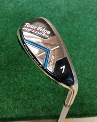 Tour Edge Hot Launch E522 Houdini Sole Iron Wood 7 Hybrid 37″ Senior Graphite RH