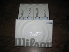2 dozen BRAND NEW 2025 Wilson Staff Duo Soft golf balls White