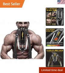 Compact Hydraulic Arm Exerciser with 20 Resistance Levels – Perfect for Home Use