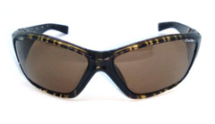 berm Cycling Sunglasses 6818-2575 Made in Italy Tiger Stripe Green Lenses