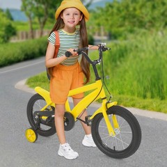 14» Children’s Bicycle Adjustable Learning Bicycle Kids Bike W/Auxiliary Wheels
