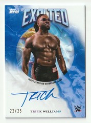 Trick Williams 2025 Topps Exalted Blue Auto /25 #EXA-TRI