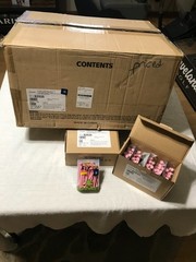 Full Case 144 Packs of 40 Ct Champ Zarma Fly 2 3/4″ Zero Friction Tees Pink NEW