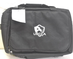 USCCA Range Bag Tactical Duffel Bag Black 600D Shoulder Strap Carrying Case READ