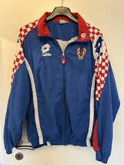 HNS Croatia Croatia Lotto Track Jacket Tracksuit Jacket Vintage