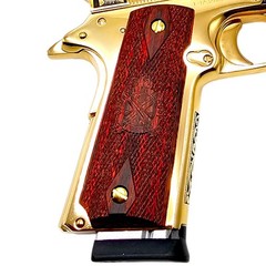 Springfield Full Size budget replacement 1911 Pistol Grips – Red Laminated Wood