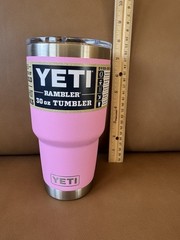 YETI Pink 30oz Tumbler ~ New ~ Stainless Steel with Lid