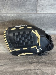 Rawlings 13in SS13W Right Hand Throw Softball Glove Excellent Clean Zero Shock