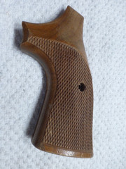 Vintage HERRETT’S RNSS Walnut Ruger Security Six Square Butt LeftHand Grip Panel